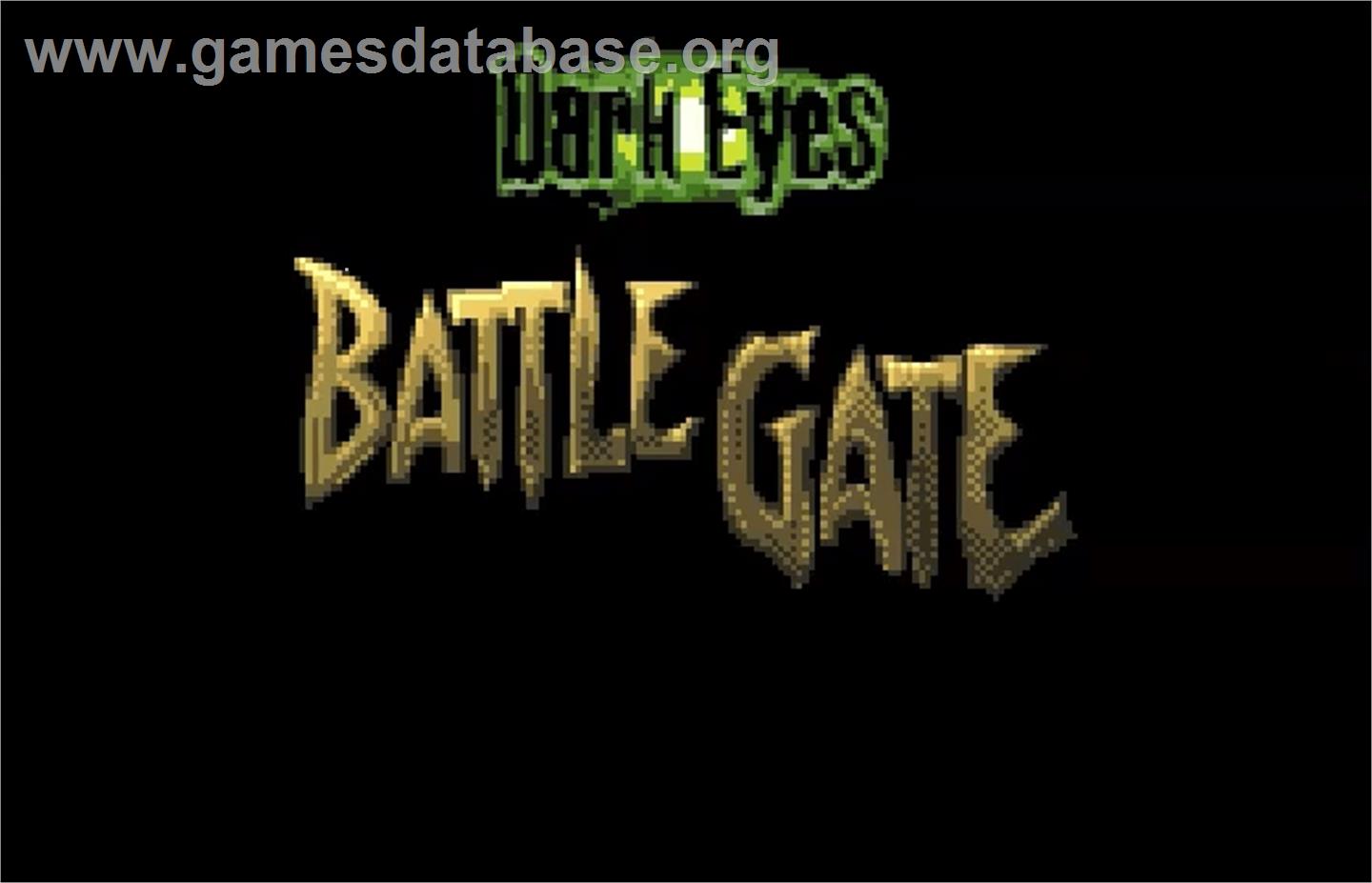 Dark Eyes: Battle Gate - Bandai WonderSwan Color - Artwork - Title Screen