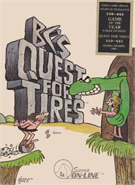 Box cover for BC's Quest for Tires on the Coleco Vision.