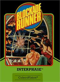 Box cover for Blockade Runner on the Coleco Vision.