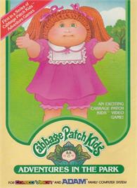 Box cover for Cabbage Patch Kids Adventures in the Park on the Coleco Vision.