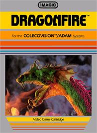 Box cover for Dragon Fire on the Coleco Vision.