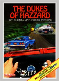 Box cover for Dukes of Hazzard on the Coleco Vision.
