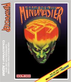 Box cover for Escape from the Mindmaster on the Coleco Vision.