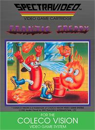 Box cover for Frantic Freddy on the Coleco Vision.