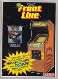 Box cover for Front Line on the Coleco Vision.