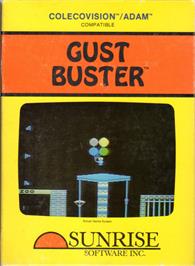 Box cover for Gust Buster on the Coleco Vision.