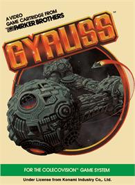 Box cover for Gyruss on the Coleco Vision.