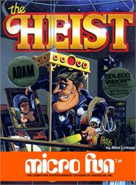 Box cover for Heist on the Coleco Vision.