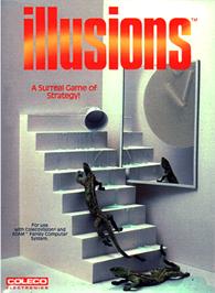 Box cover for Illusions on the Coleco Vision.