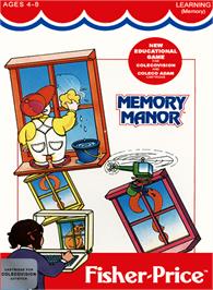 Box cover for Memory Manor on the Coleco Vision.