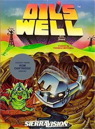Box cover for Oil's Well on the Coleco Vision.