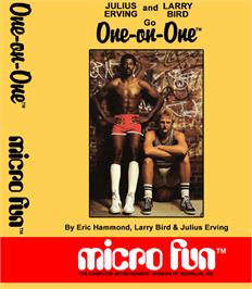 Box cover for One on One on the Coleco Vision.