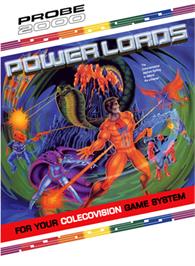 Box cover for Power Lords: Quest for Volcan on the Coleco Vision.