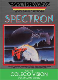 Box cover for Spectron on the Coleco Vision.