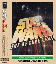 Box cover for Star Wars Arcade on the Coleco Vision.