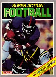Box cover for Super Action Football on the Coleco Vision.