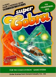 Box cover for Super Cobra on the Coleco Vision.