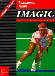 Box cover for Tournament Tennis on the Coleco Vision.