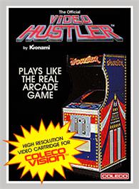 Box cover for Video Hustler on the Coleco Vision.