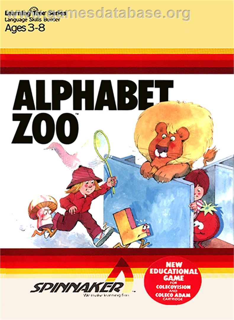 Alphabet Zoo - Coleco Vision - Artwork - Box