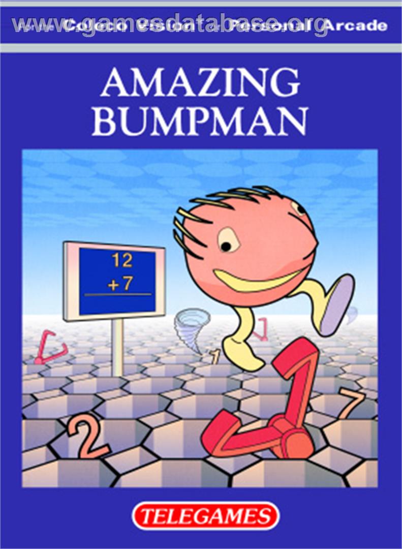 Amazing Bumpman - Coleco Vision - Artwork - Box