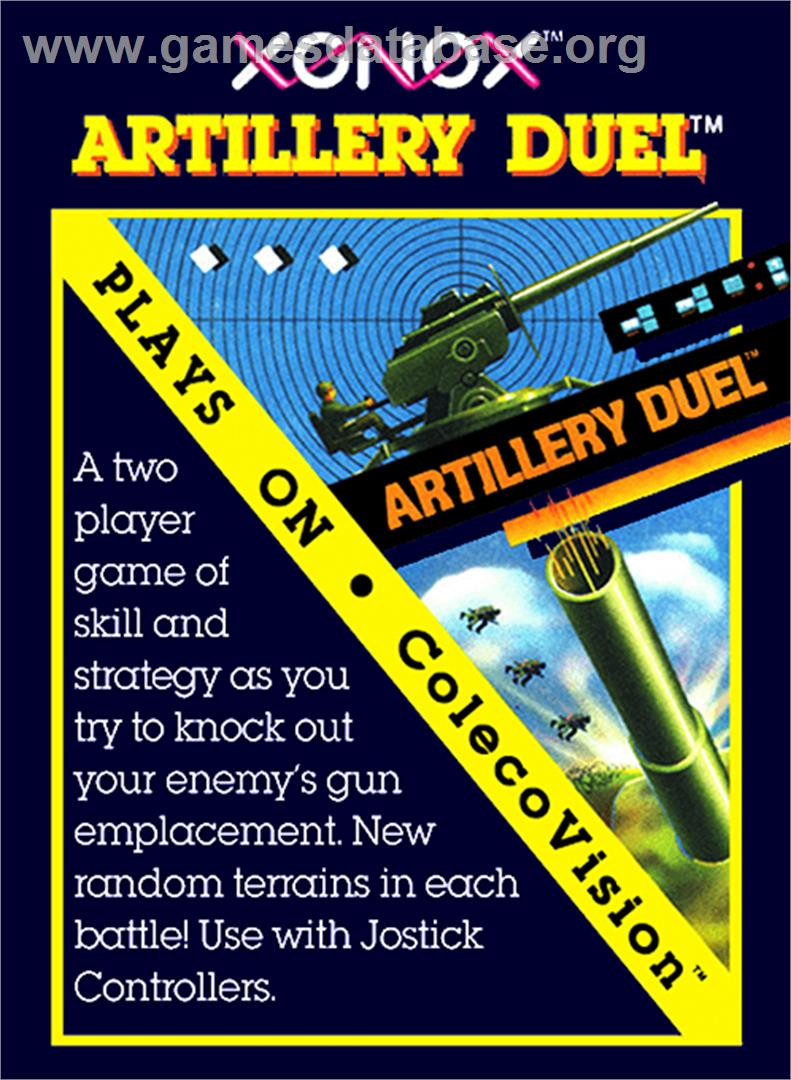 Artillery Duel - Coleco Vision - Artwork - Box