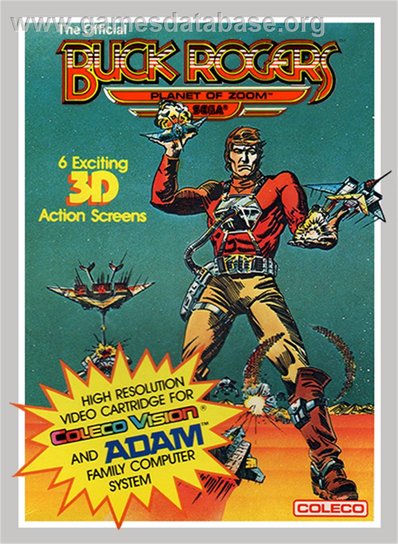 Buck Rogers: Planet of Zoom - Coleco Vision - Artwork - Box