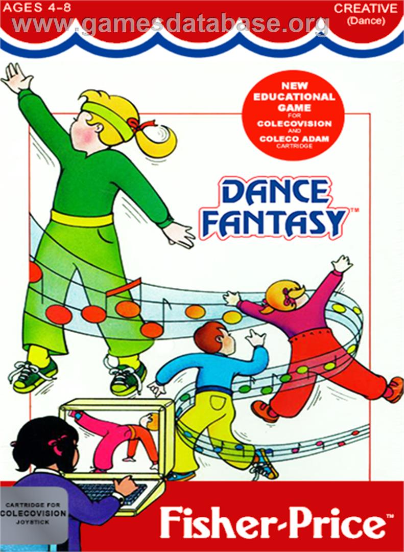Dance Fantasy - Coleco Vision - Artwork - Box