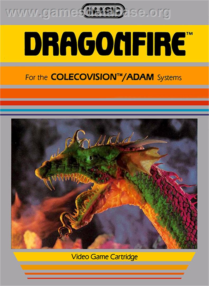 Dragon Fire - Coleco Vision - Artwork - Box