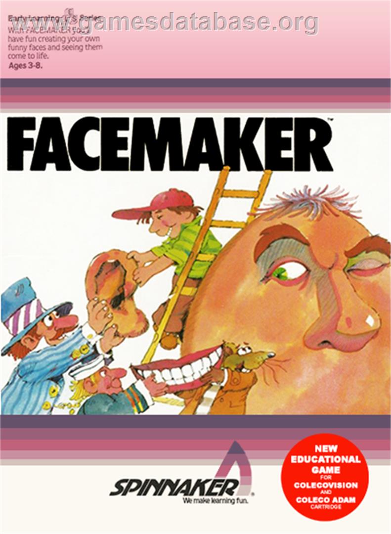 FaceMaker - Coleco Vision - Artwork - Box
