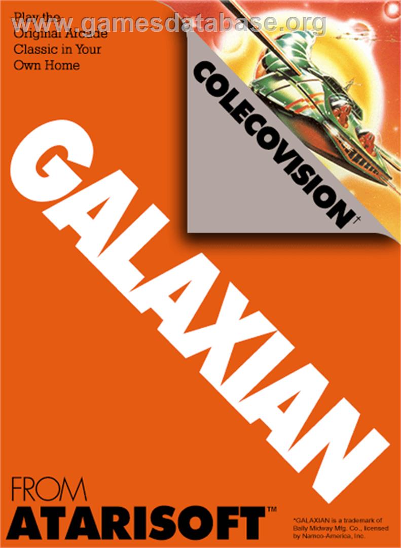 Galaxian - Coleco Vision - Artwork - Box