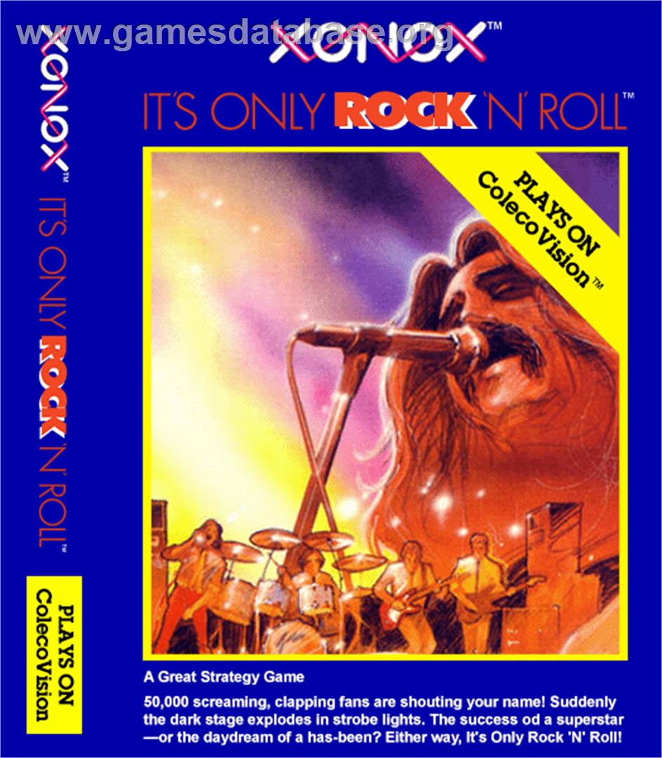 It's Only Rock 'n' Roll - Coleco Vision - Artwork - Box