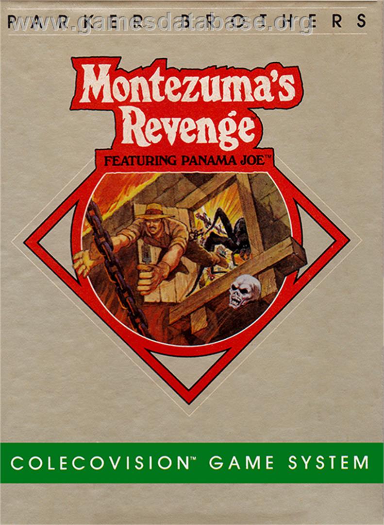 Montezuma's Revenge - Coleco Vision - Artwork - Box