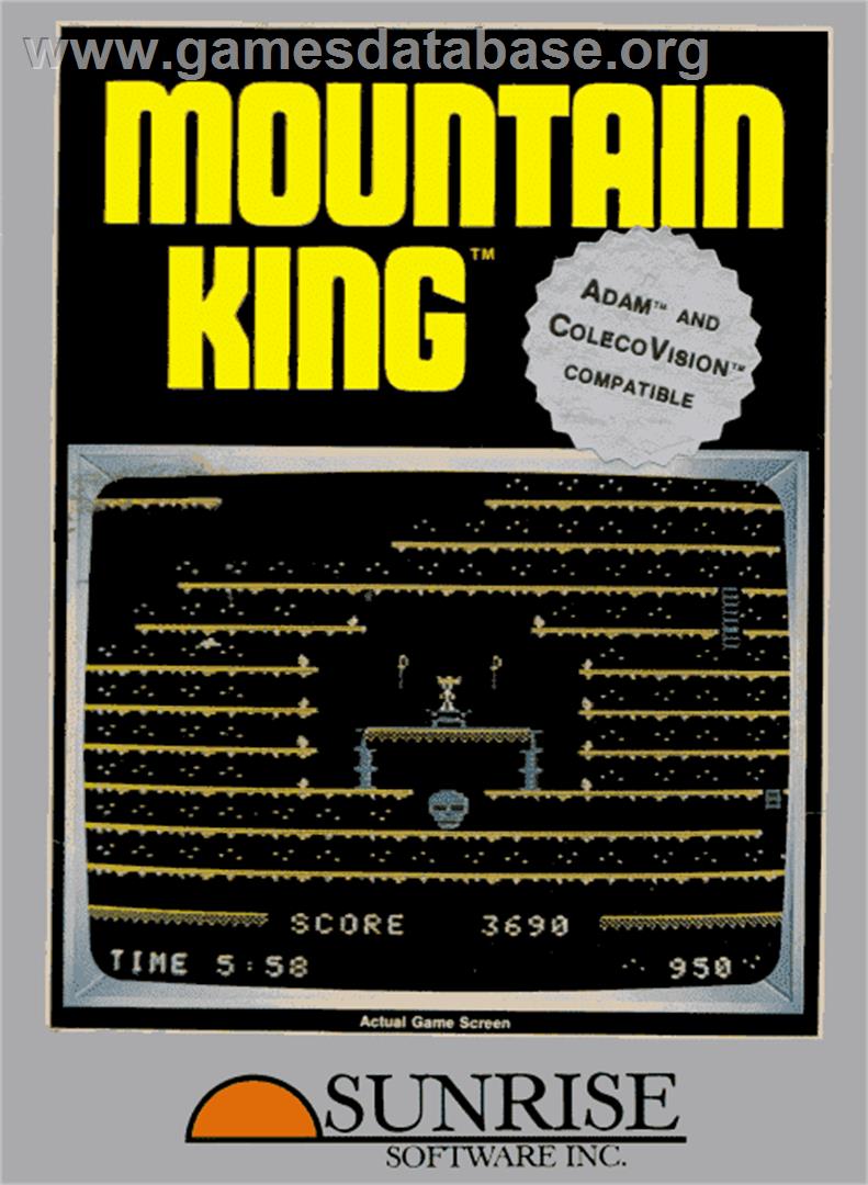 Mountain King - Coleco Vision - Artwork - Box