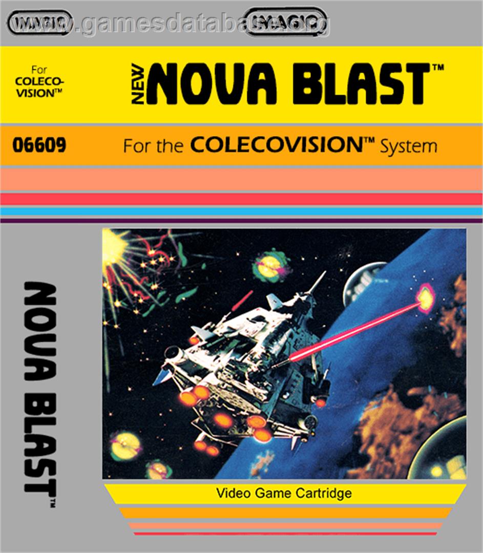 Nova Blast - Coleco Vision - Artwork - Box