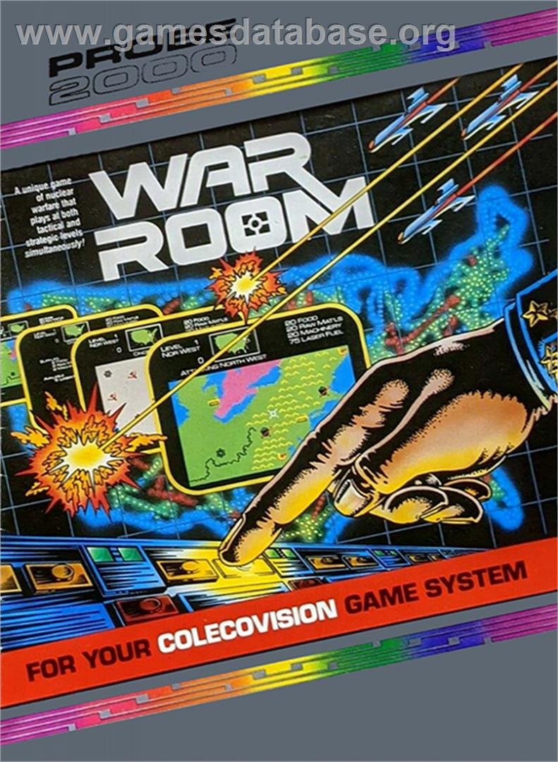 War Room - Coleco Vision - Artwork - Box