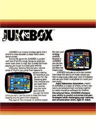 Box back cover for Juke Box on the Coleco Vision.