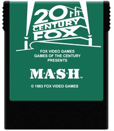 Cartridge artwork for M*A*S*H on the Coleco Vision.