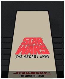 Cartridge artwork for Star Wars Arcade on the Coleco Vision.