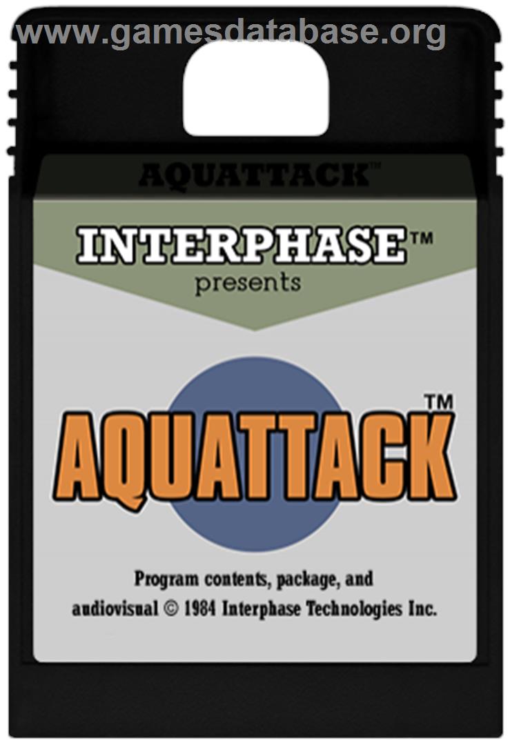 Aquattack - Coleco Vision - Artwork - Cartridge