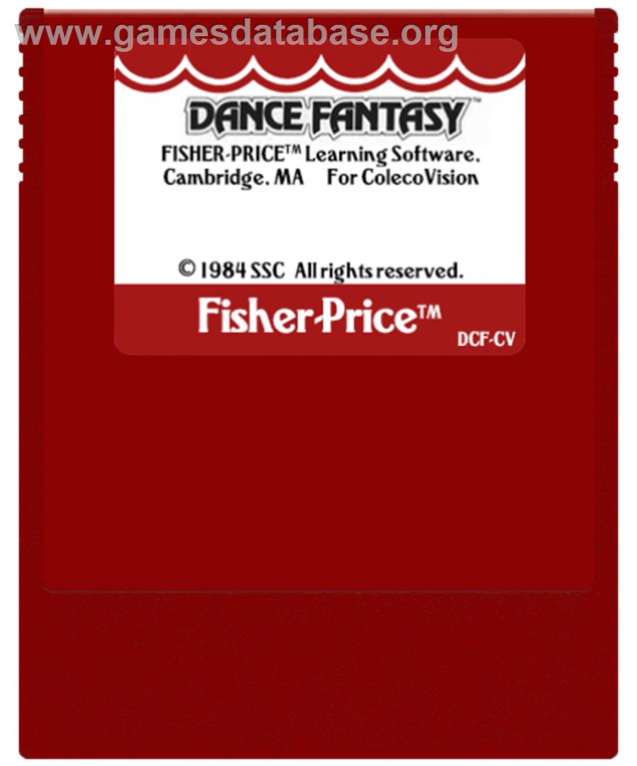 Dance Fantasy - Coleco Vision - Artwork - Cartridge