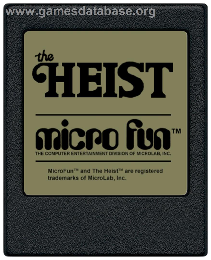 Heist - Coleco Vision - Artwork - Cartridge