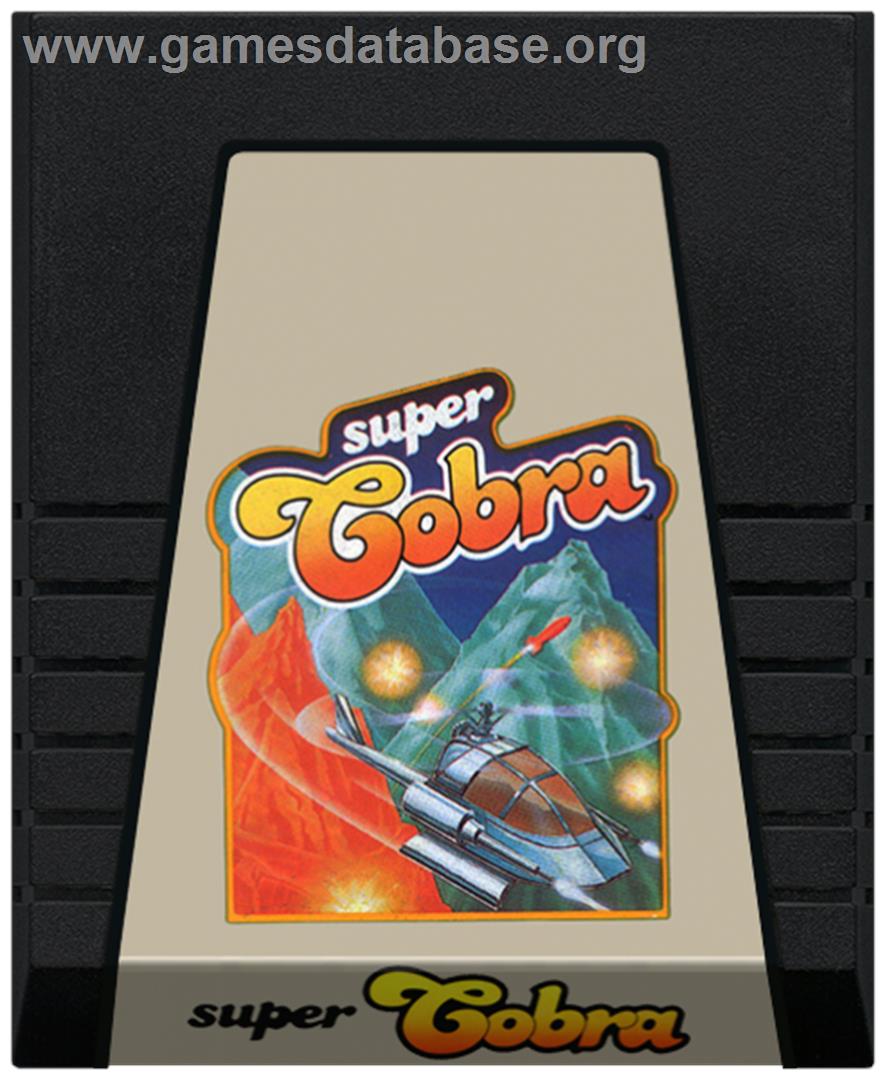 Super Cobra - Coleco Vision - Artwork - Cartridge