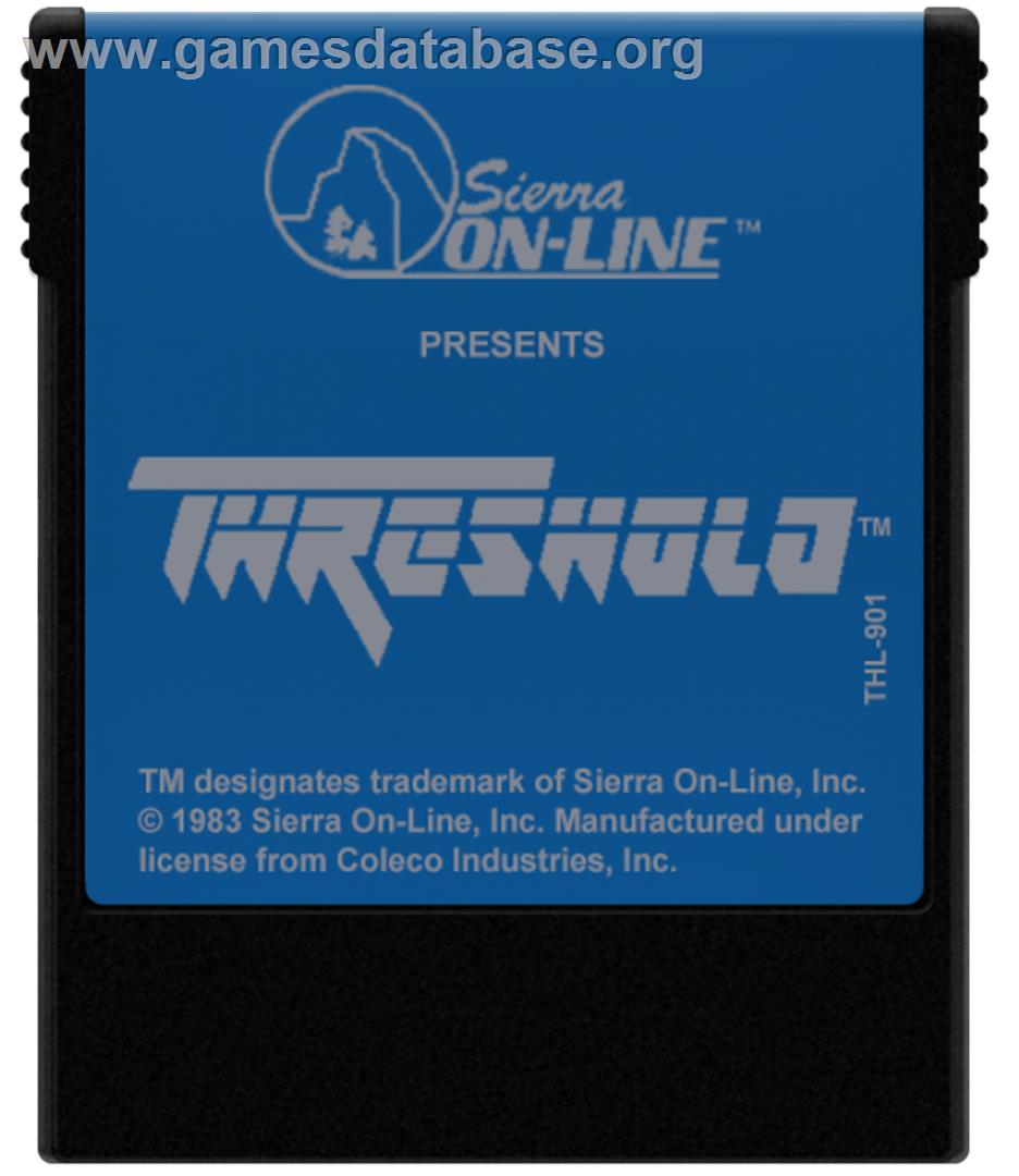 Threshold - Coleco Vision - Artwork - Cartridge