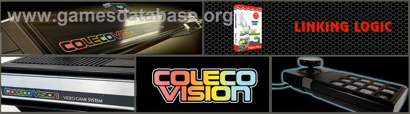 Linking Logic - Coleco Vision - Artwork - Marquee