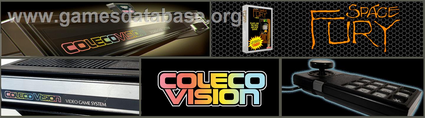 Space Fury - Coleco Vision - Artwork - Marquee