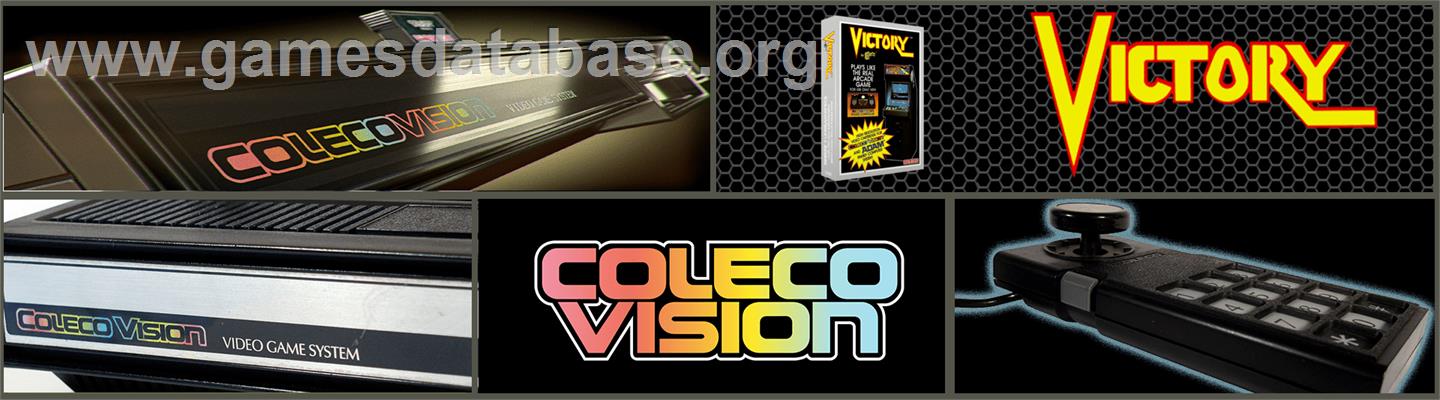 Victory - Coleco Vision - Artwork - Marquee