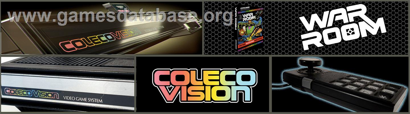 War Room - Coleco Vision - Artwork - Marquee