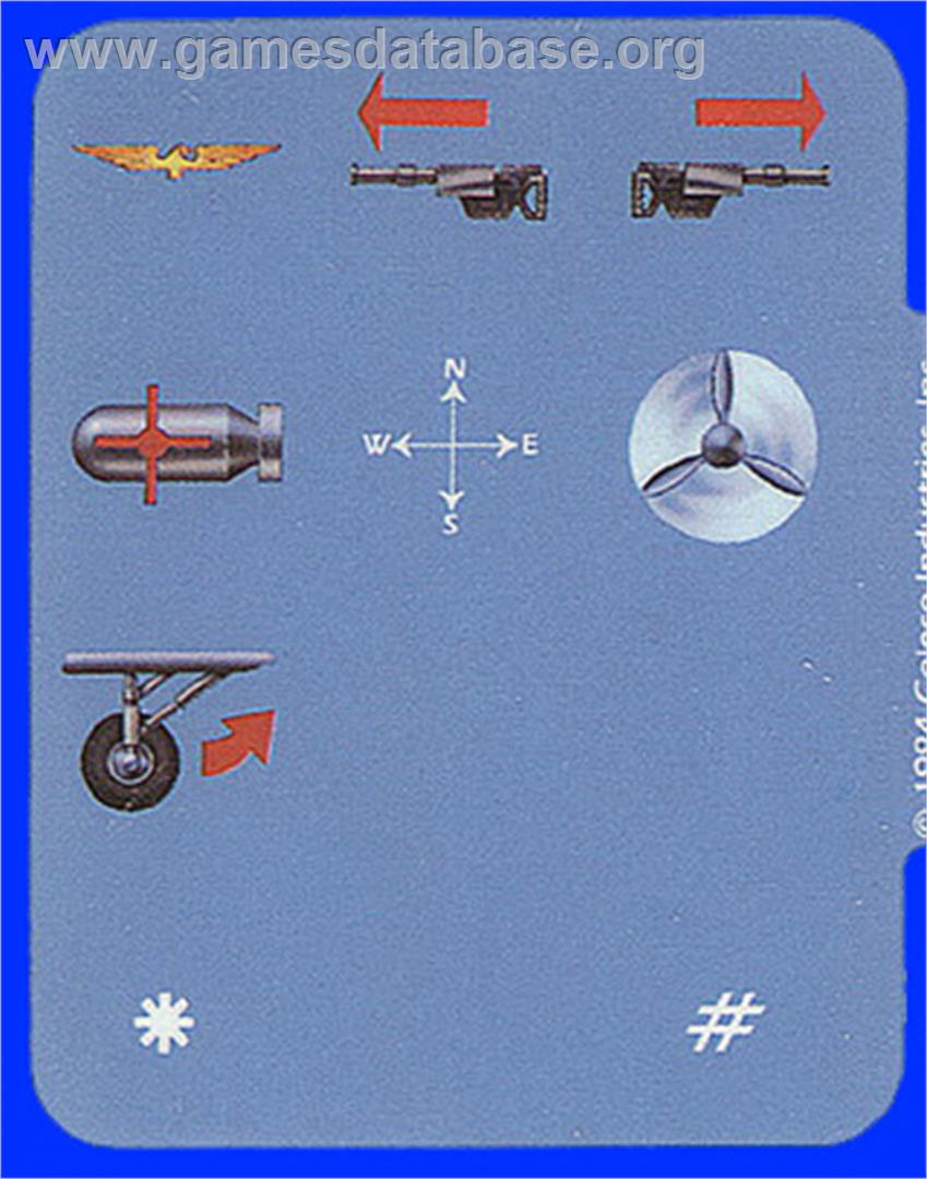 Dambusters - Coleco Vision - Artwork - Overlay
