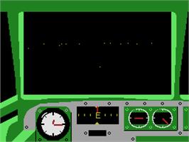 In game image of Dambusters on the Coleco Vision.